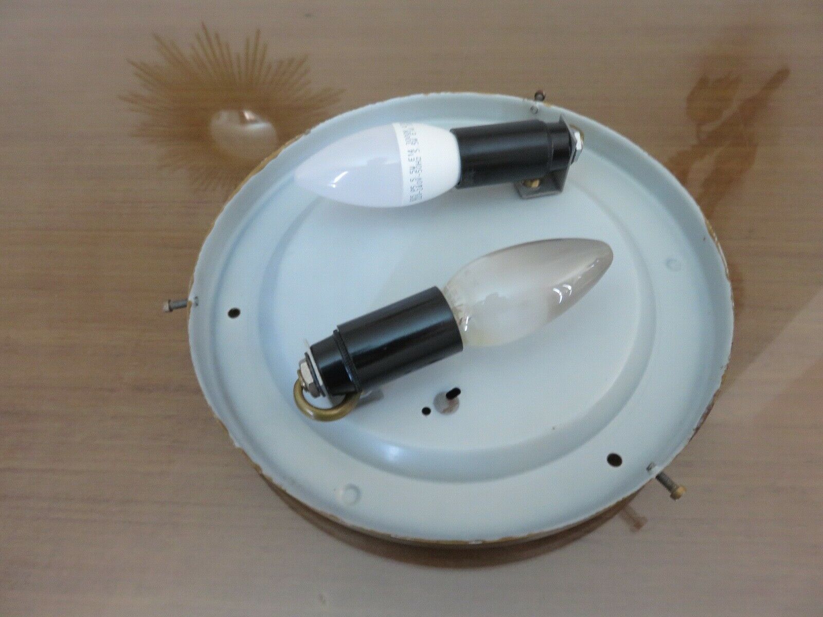 Wall lamp, ceiling lamp Limburg 70s