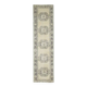 Vintage Turkish Oushak Handmade Wool Cotton Beige Runner 74x285