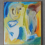 Lennart Lilja, Huile sur toile, Encadrée