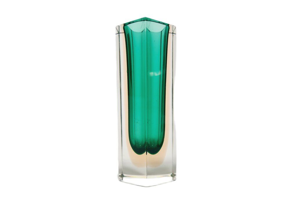 Italian Murano glass vase from Mandruzzato, 1950s