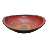 Bol à pâte Urushi en bois japonais ancien, datant d'environ 1900