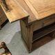 Oak counter and pin stripped metier furniture