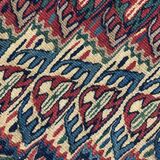 Pair of blue & green silk and wool kilims handmade persian rugs