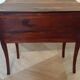 Pretty 2-drawer console chest of drawers - curved legs - Louis XVI imitation