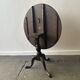 Georgian style antique  oak tilt top tripod occasional side table