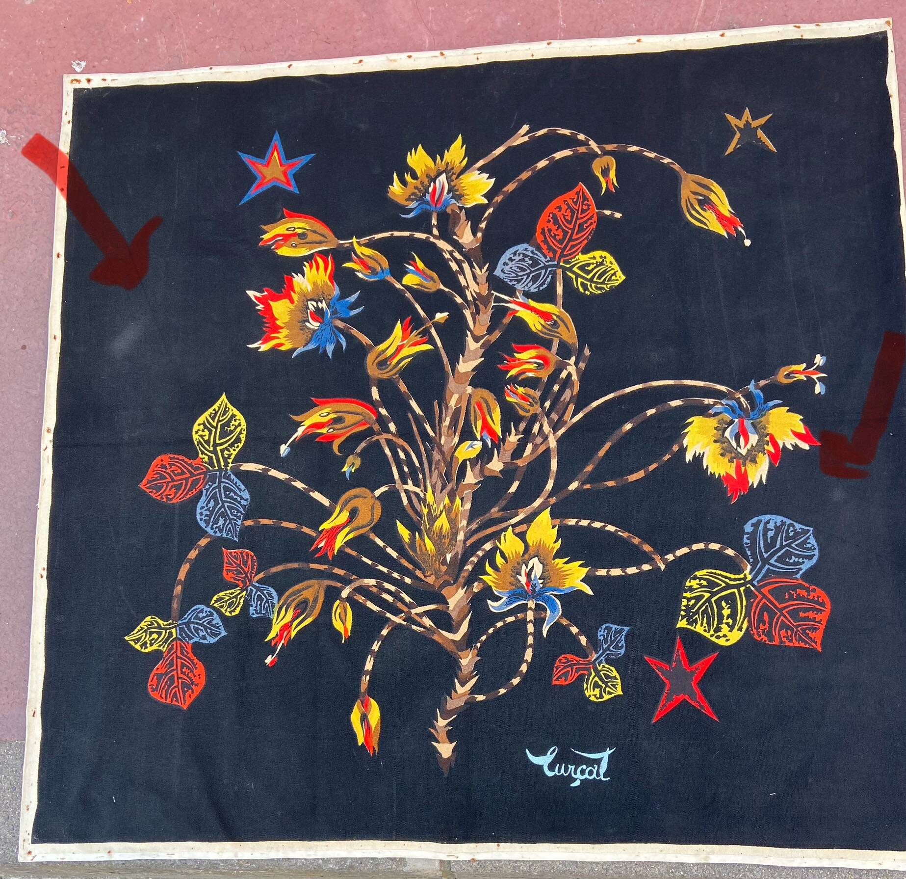 Tapisserie imprimée Jean Lurçat