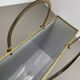 Rare hollywood regency paul evans style bicolor magazine holder, italy 1970