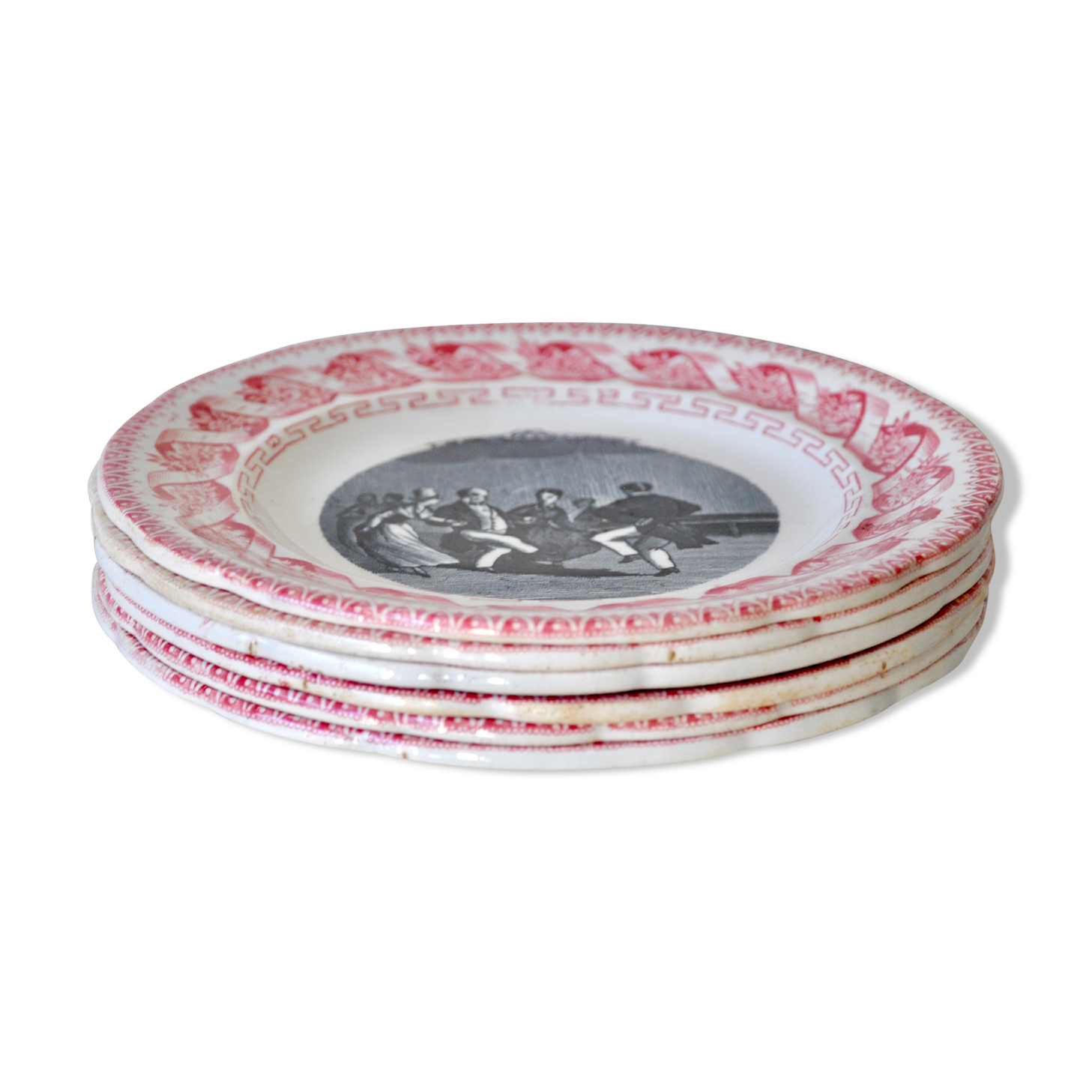 12 stage plates, wedding