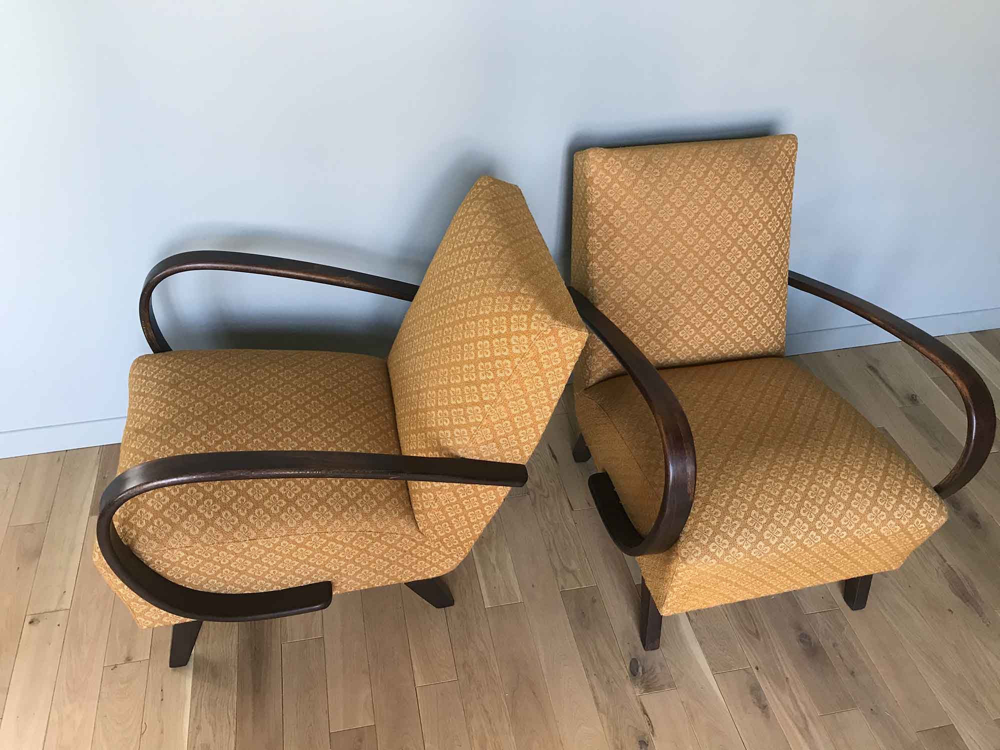 Pair of vintage armchairs