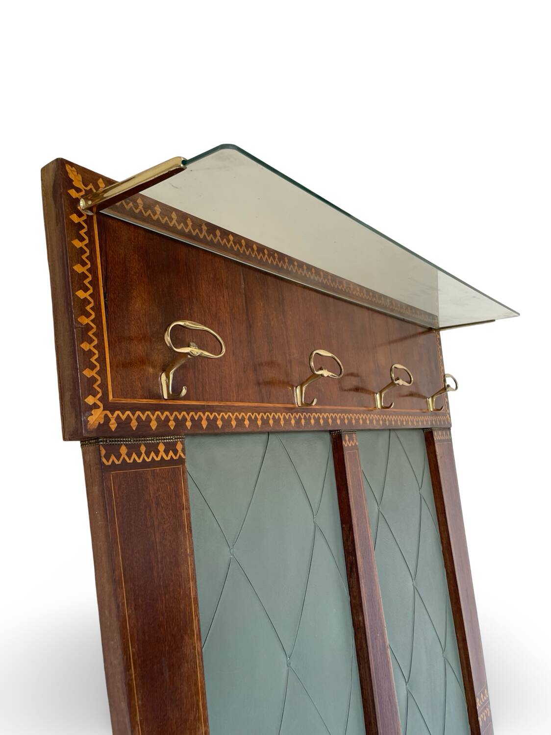 Porte-manteau mural italien des années 60