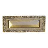 Bronze mailbox façade