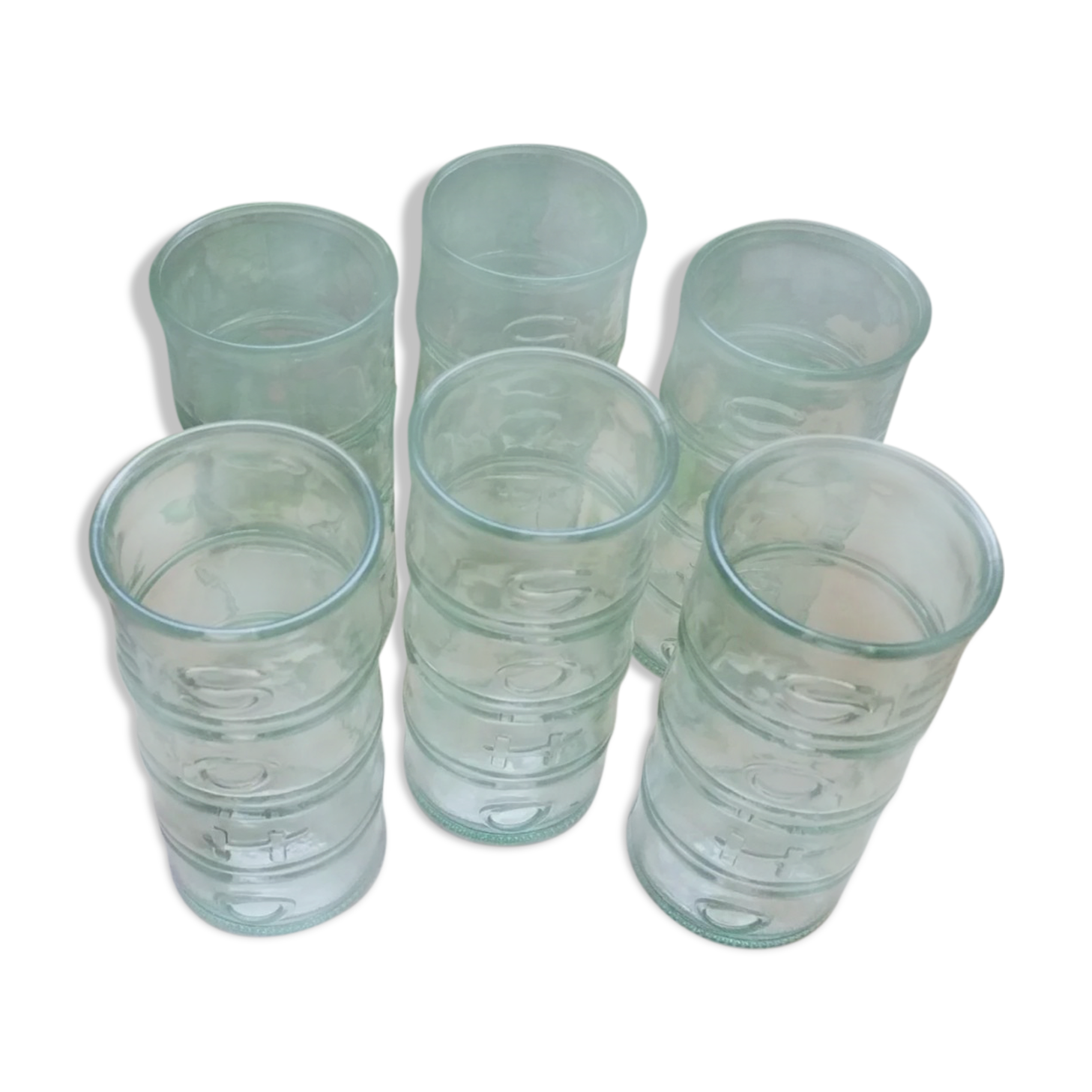 6 bamboo Soho glasses