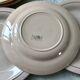 Lot de 5 assiettes plates rose poudré Digoin Sarreguemines et Longwy années 30-40