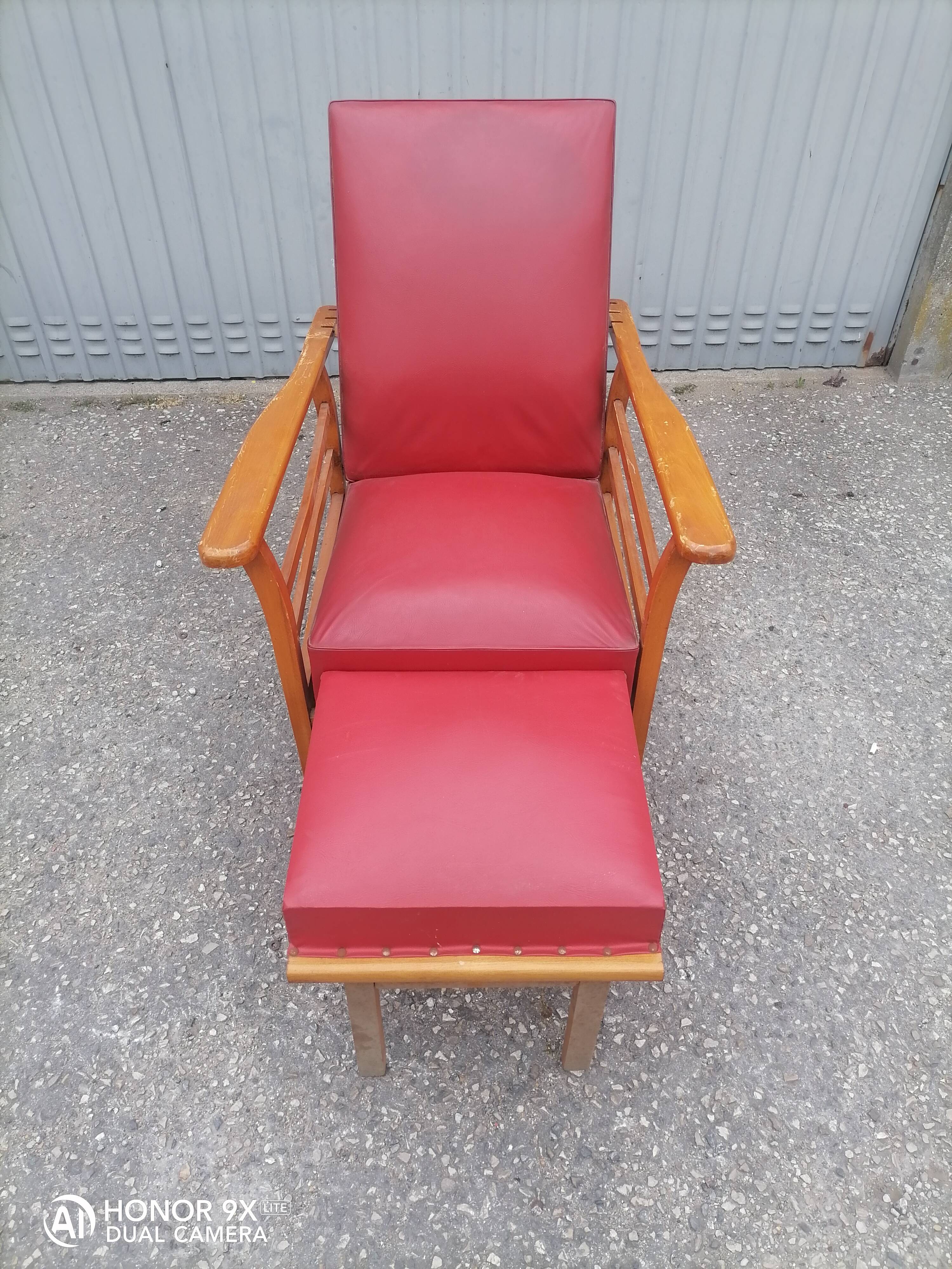 Fauteuil morris vintage 1950