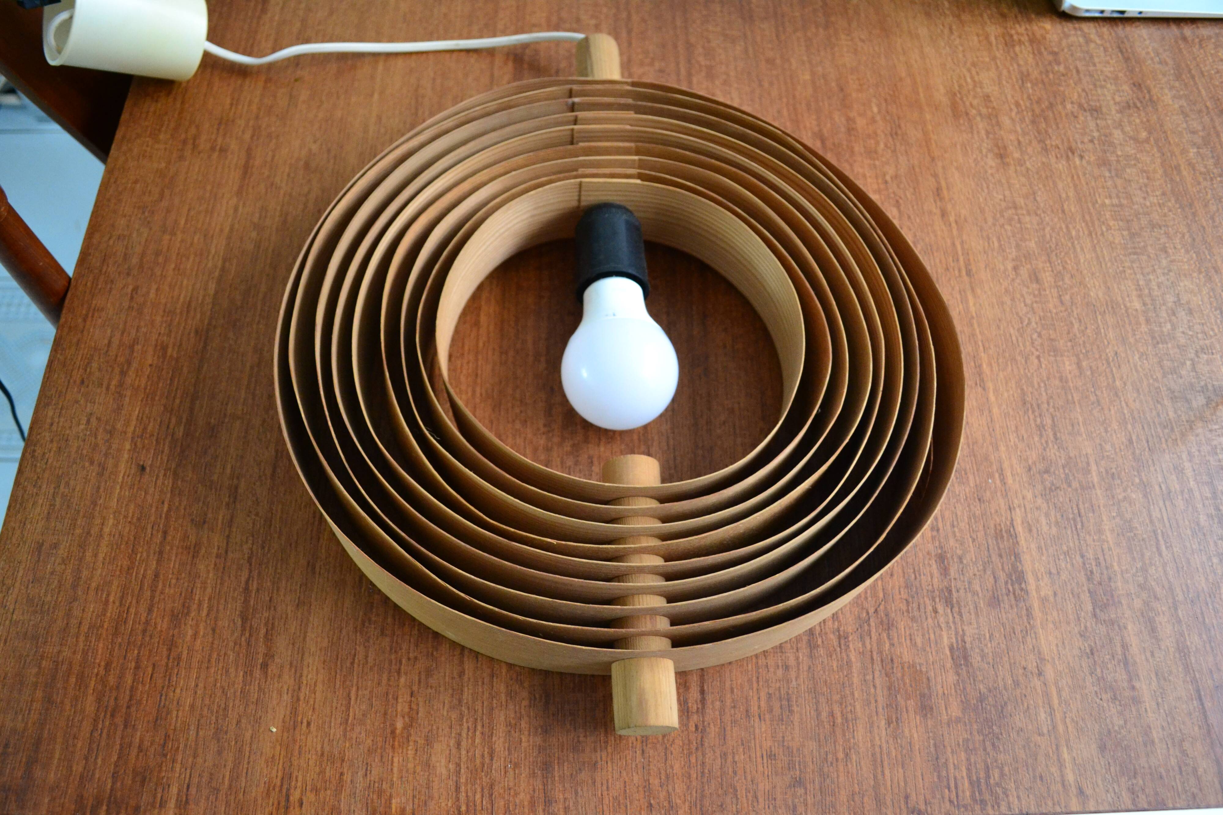"Moon" pendant lamp by Hans Agne Jakobsson for Markaryd, Sweden, 1960s