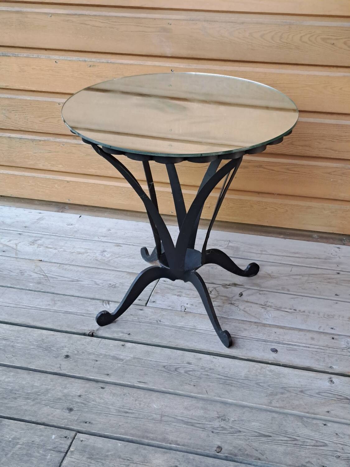 Table basse fer forgé
