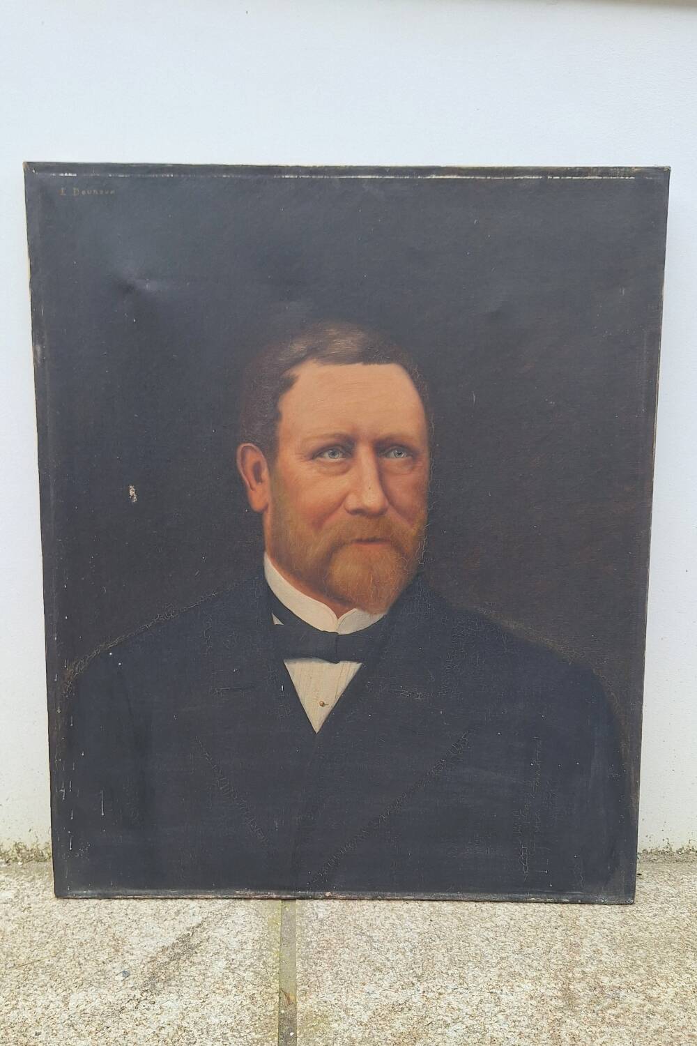 Portrait d'un notable fin XIXème