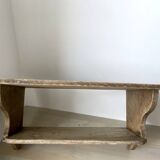 Farmhouse Style Wooden Wall Shelf