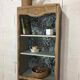 Old bookcase shelf