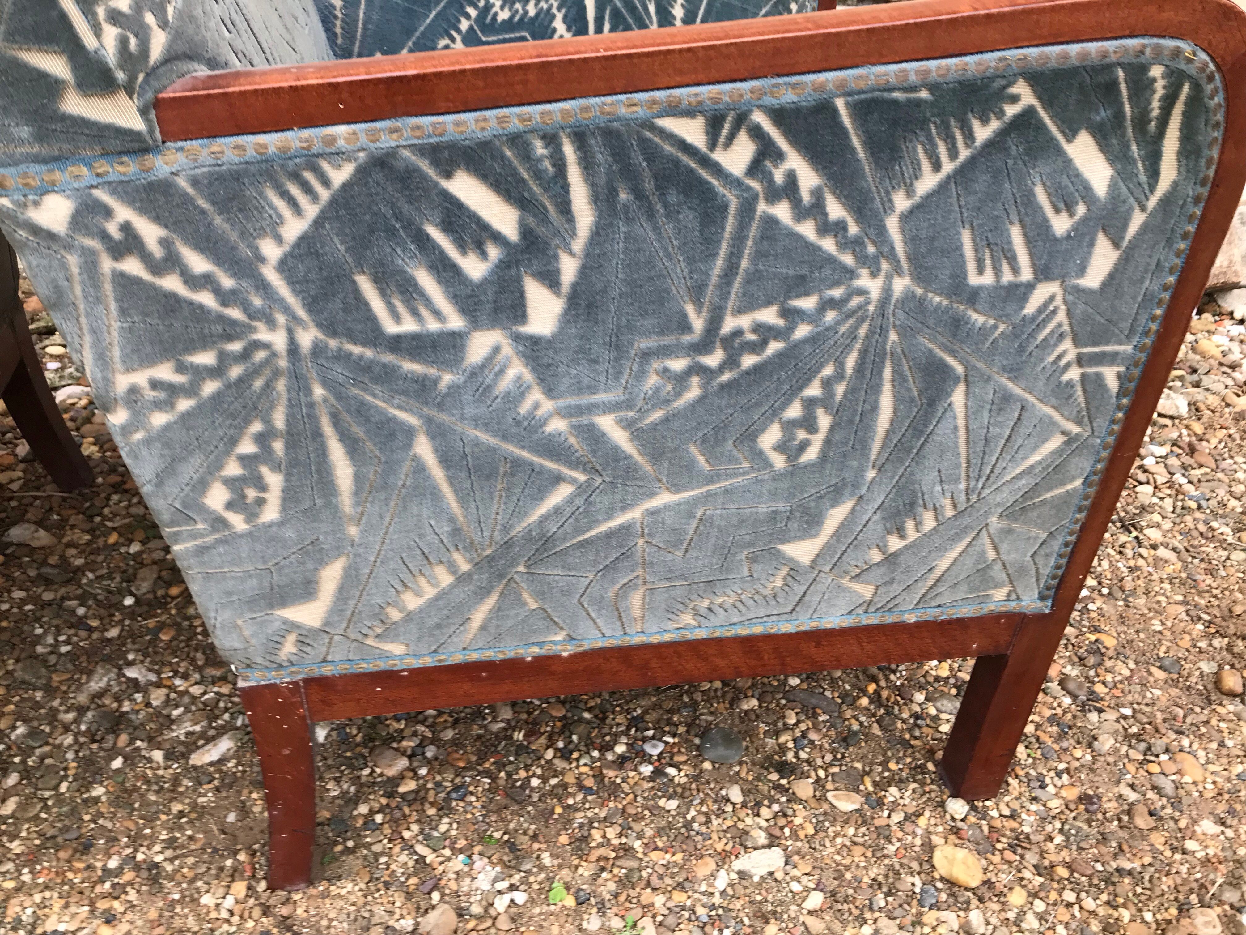 Paire de fauteuils art deco