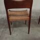 Set of 6 scandinavian chairs Niels Möller O