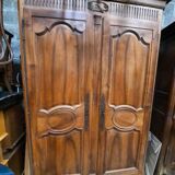 Rustic solid cherry cabinet