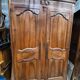 Rustic solid cherry cabinet