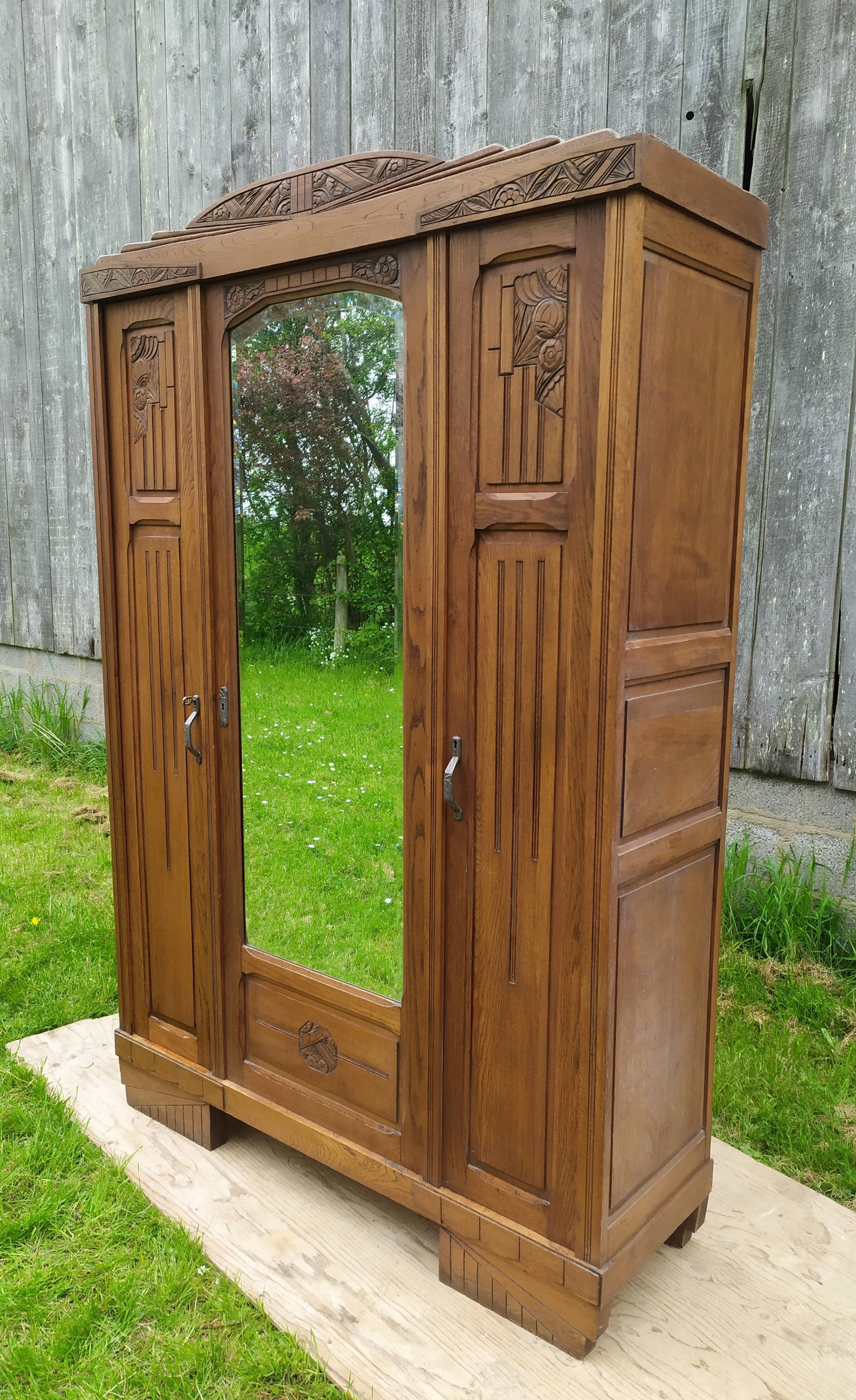 Parisian art deco wardrobe
