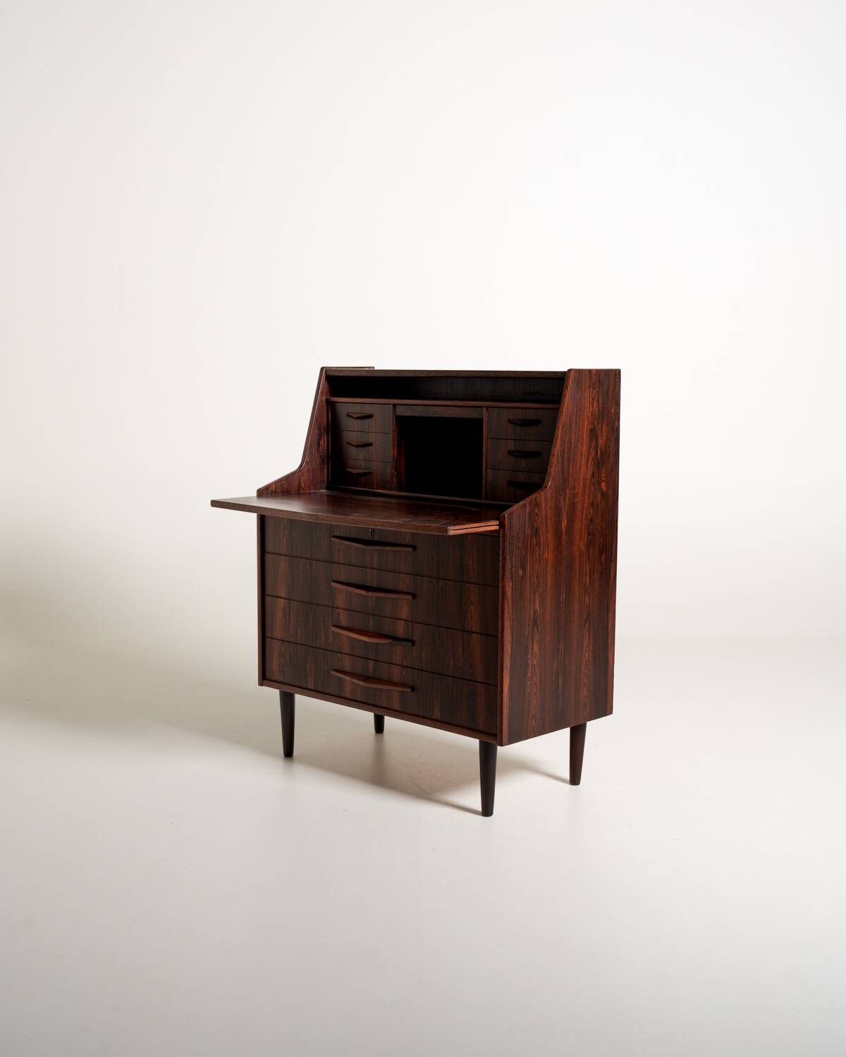 Danish rosewood secretary, 1950s/1960s