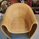 Fauteuils vintage en rotin Driade King Tubby de Miki Astori