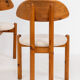 Dining set in pine with 4 chairs by Vamdrup