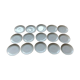 Set of 15 flat plates diameter 24 cm porcelain Scherzer