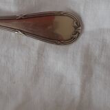 12 Christofle cake spoons. Ribbon template.
