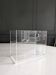 Acrylic magazine rack by David Lange