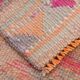 Soft Pink Oriental Turkish Runner Rug, 75x357Cm