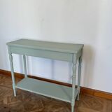 Celadon reception stool