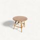 Vintage rattan coffee or side table