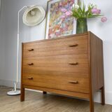 Scandinavian teak chest of drawers
