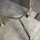Healing plexiglass and bevelled glass Corinthian column beautiful gilding