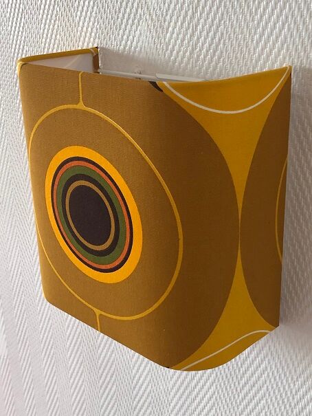 Wall lamp lampshade vintage fabric Focus