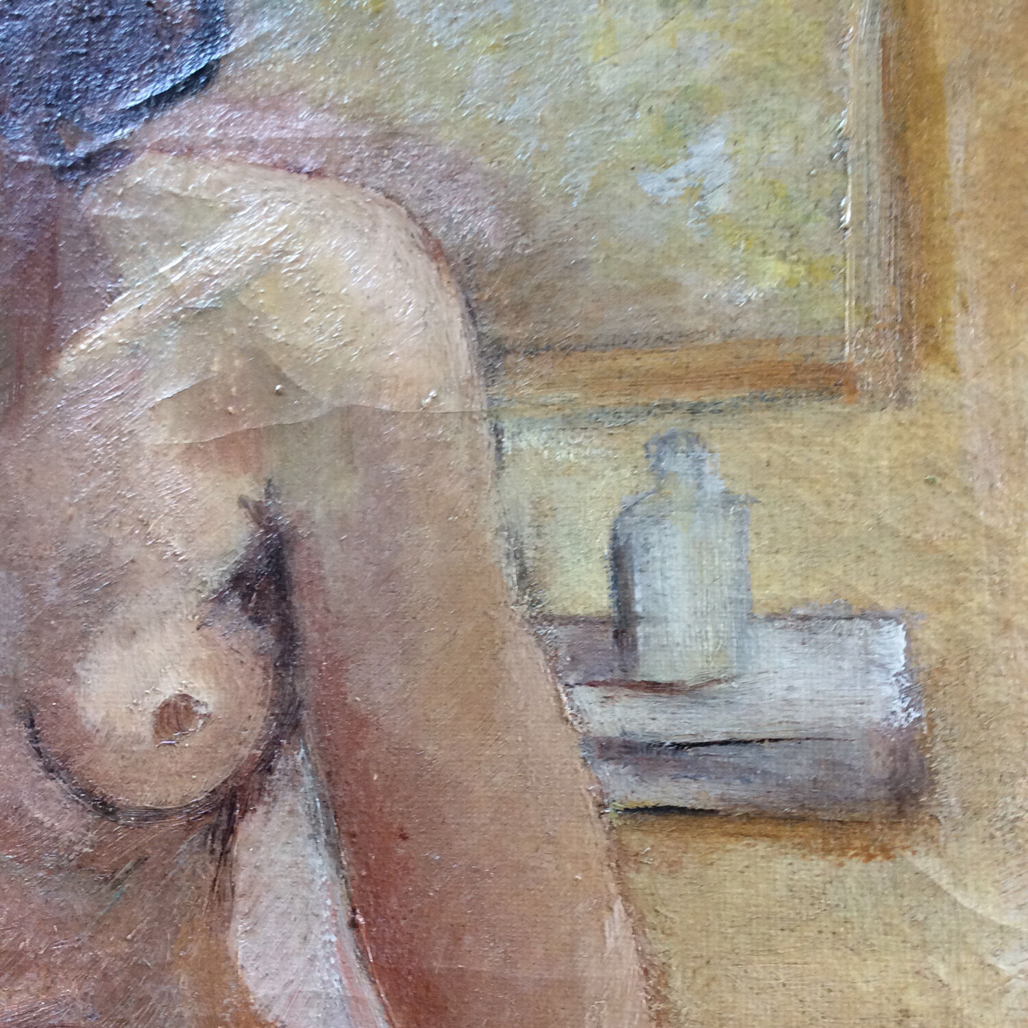 40's "The exit from the bath"