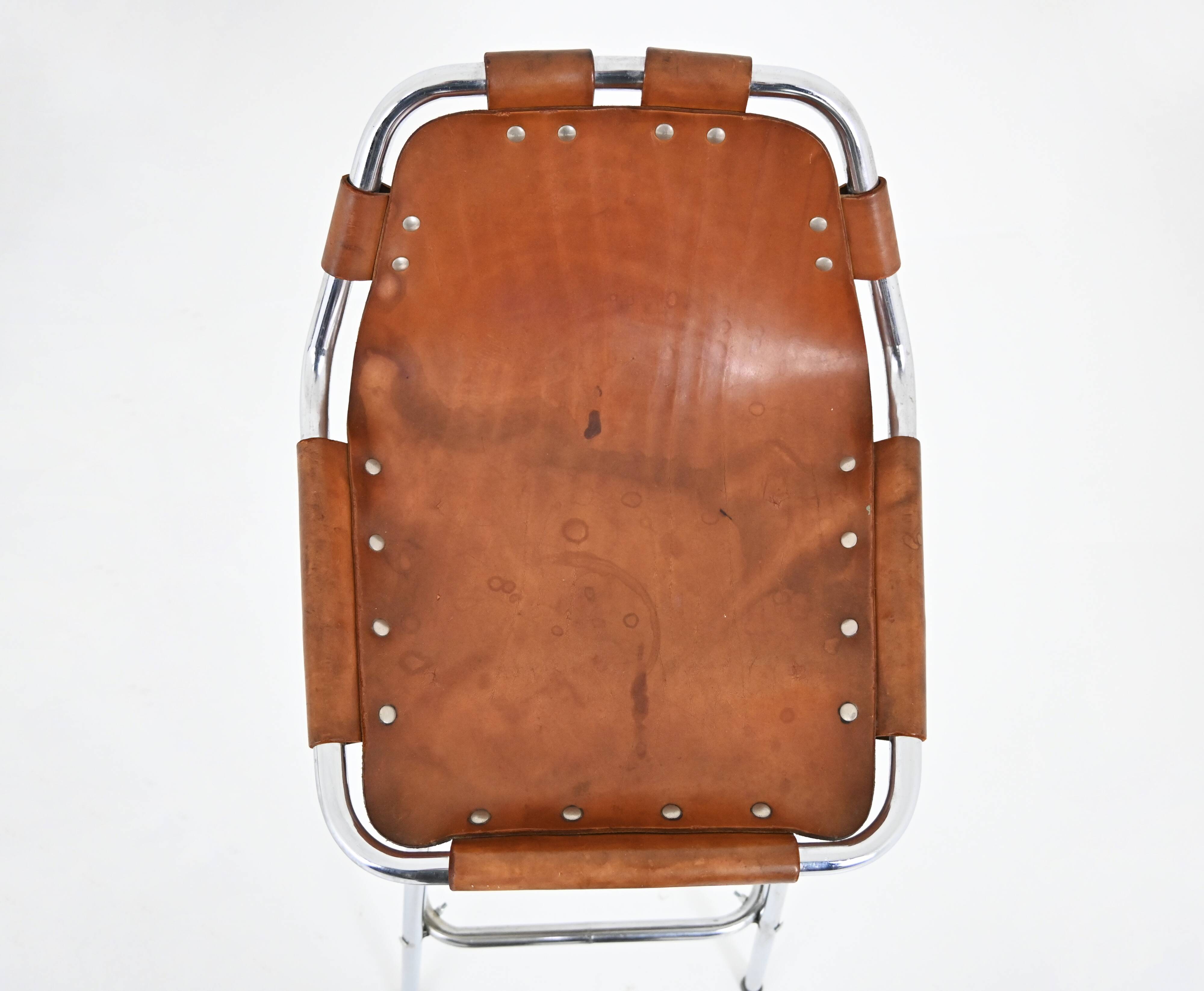 Ensemble de 2 Tabourets Les Arcs par Charlotte Perriand, 1960s