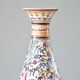 Large handcrafted Coimbra vase, hand-painted, unique piece