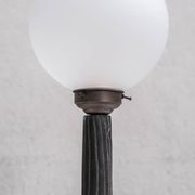 Metal and Opaque Glass Mid-Century Table Lamps (15 available)