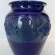 Vase en céramique bleu