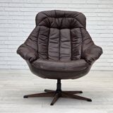 1970s, Danish design by H.W.Klein, swivel chair with footstool.
