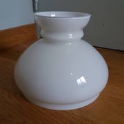 Opaline glass lampshade for suspension