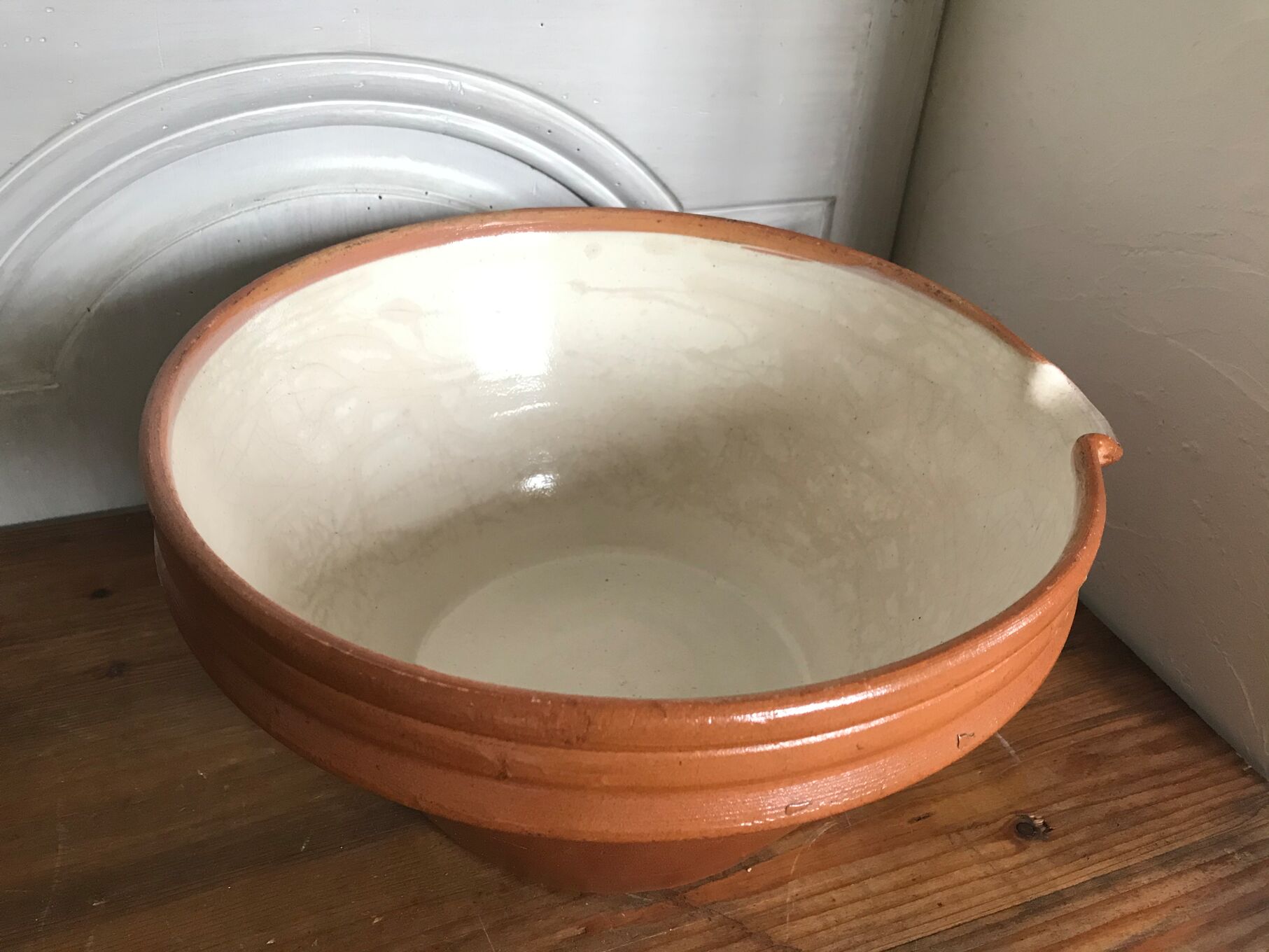 Plat en terre cuite émaillée 10l | Selency