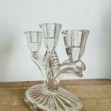 Chandelier verre 3 branches