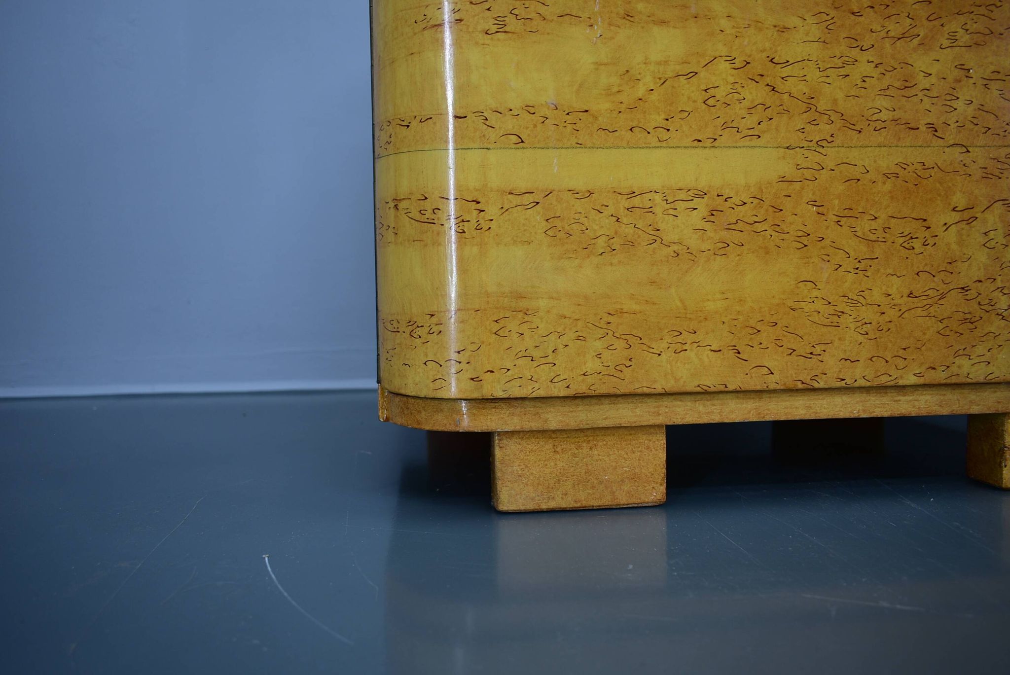 Ensemble de deux tables de chevet Art Déco Tchécoslovaquie, années 1939